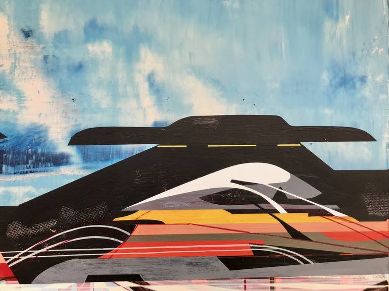Original Science/Technology Painting by Jim Harris