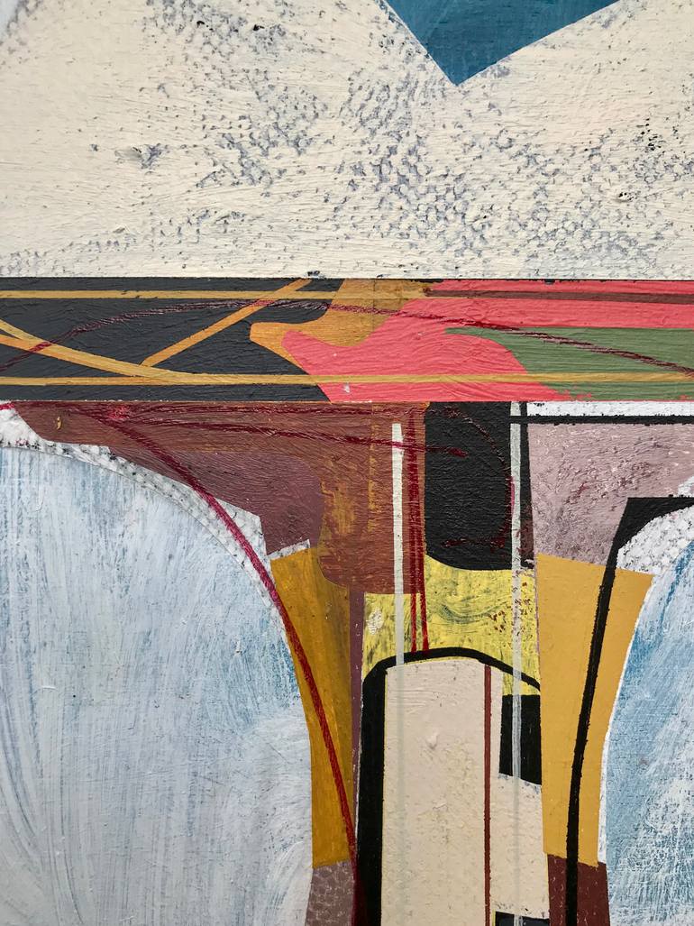 Original Abstract Expressionism Abstract Painting by Jim Harris