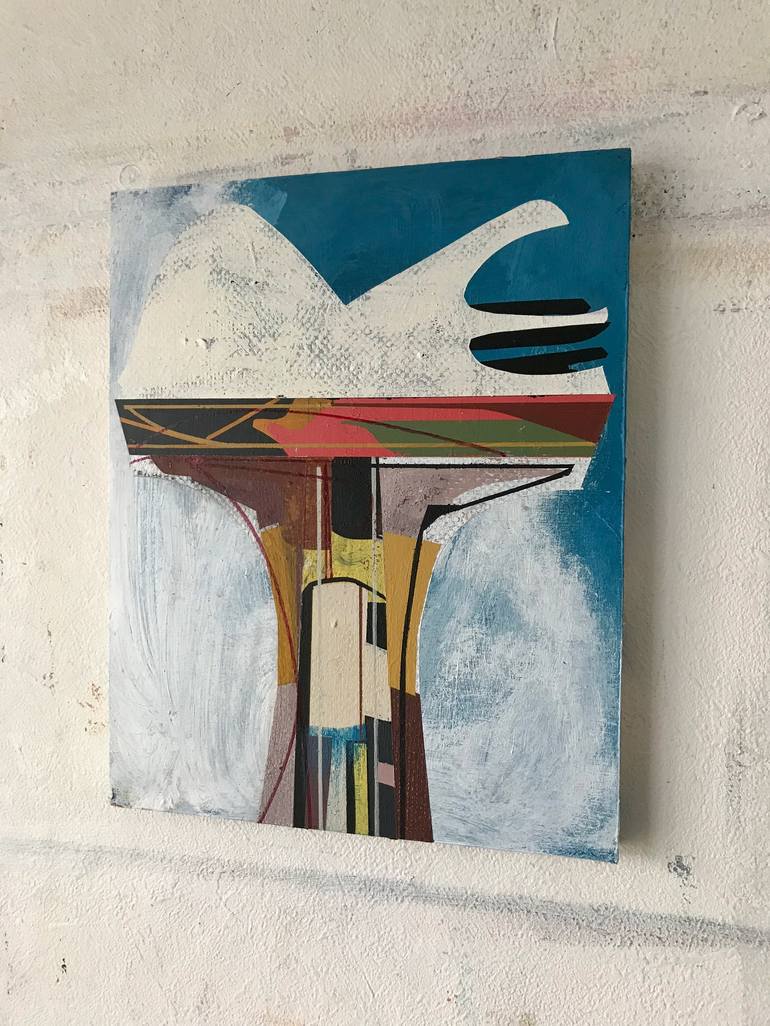 Original Abstract Expressionism Abstract Painting by Jim Harris