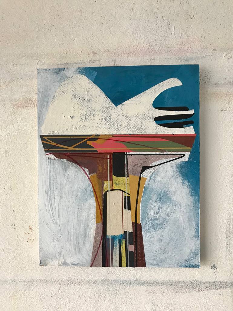 Original Abstract Expressionism Abstract Painting by Jim Harris