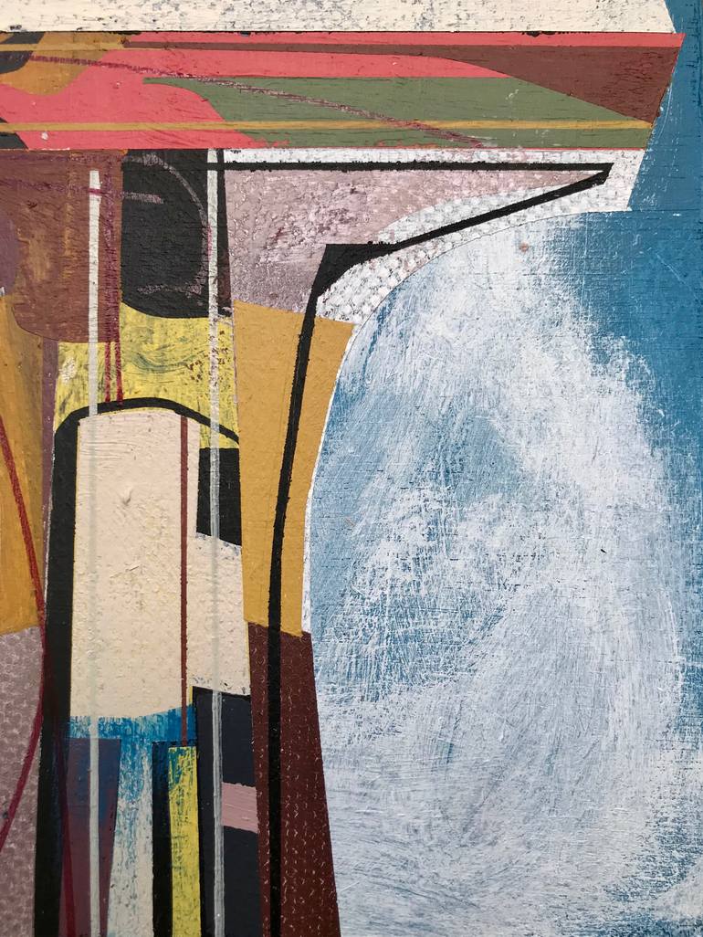 Original Abstract Expressionism Abstract Painting by Jim Harris