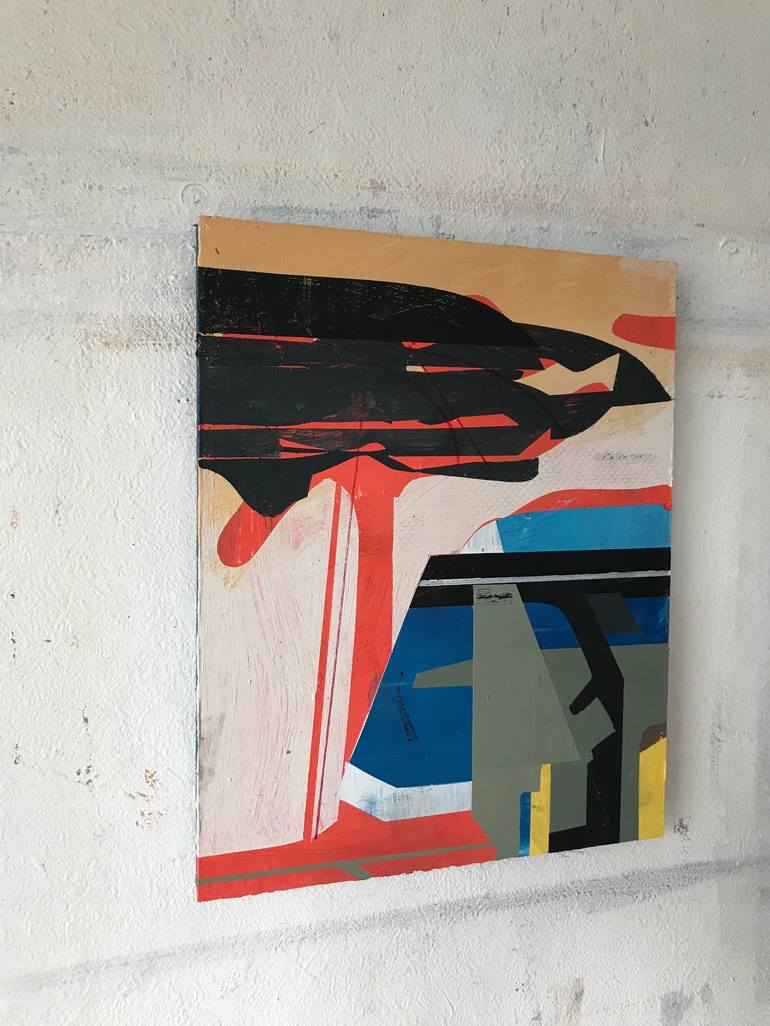 Original Abstract Expressionism Abstract Painting by Jim Harris