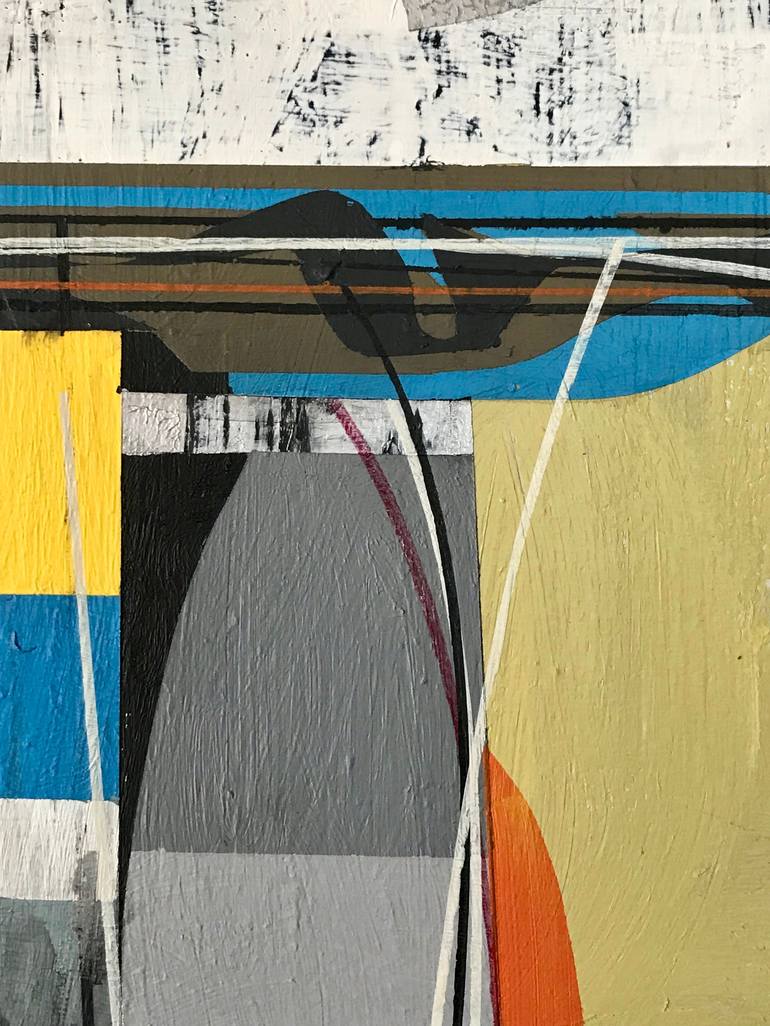 Original Abstract Expressionism Abstract Painting by Jim Harris