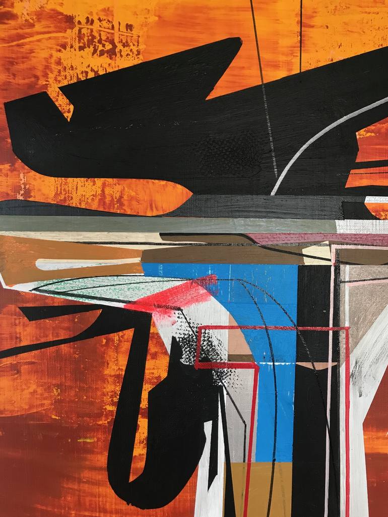 Original Abstract Painting by Jim Harris