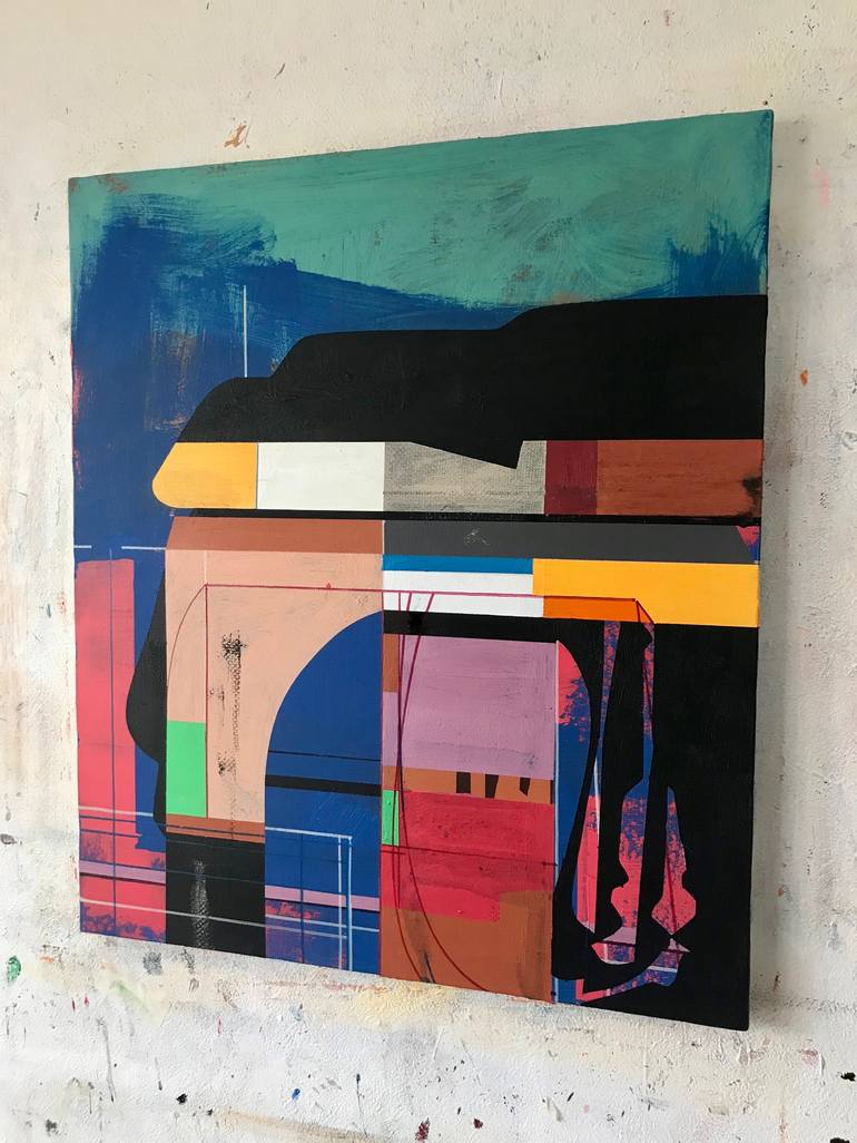 Original Abstract Painting by Jim Harris