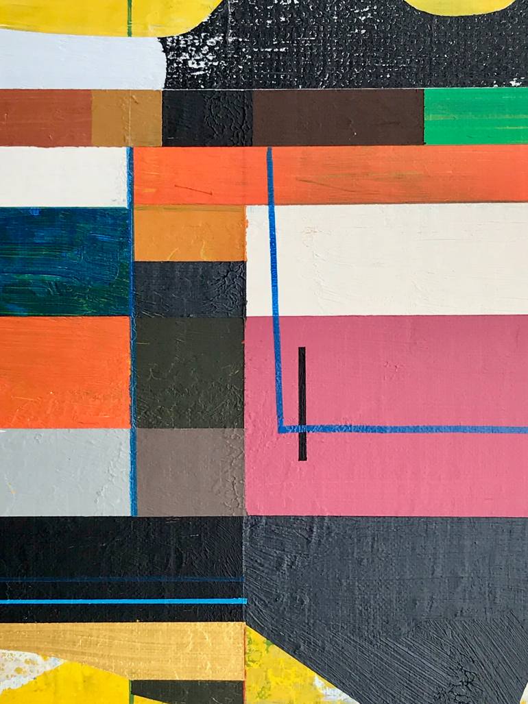 Original Abstract Expressionism Abstract Painting by Jim Harris