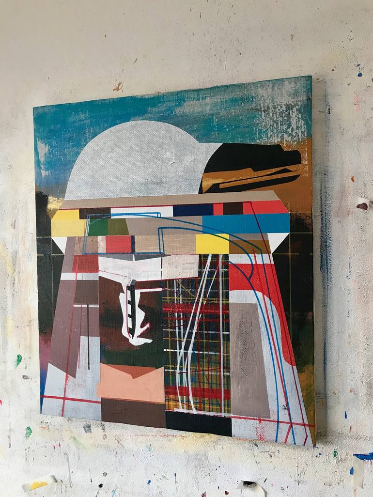 Original Abstract Painting by Jim Harris