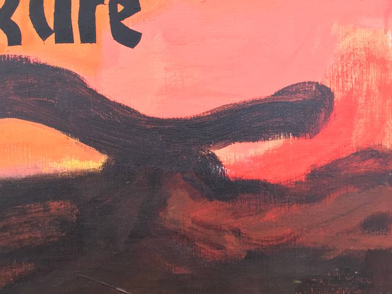 Original Abstract Expressionism Abstract Painting by Jim Harris