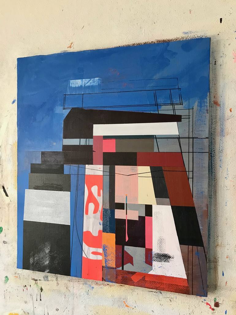 Original Technology Painting by Jim Harris