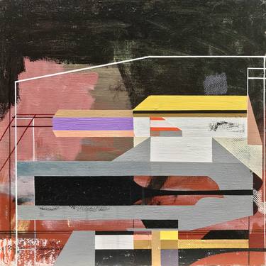 Original Abstract Expressionism Abstract Paintings by Jim Harris