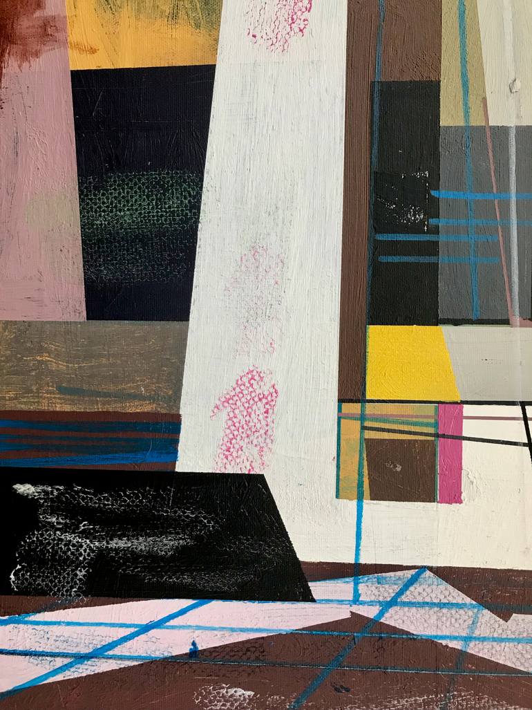 Original Abstract Expressionism Abstract Painting by Jim Harris