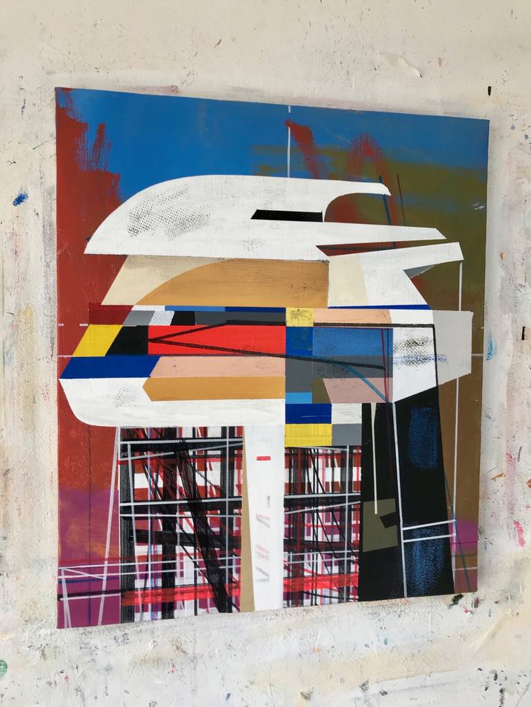 Original Abstract Painting by Jim Harris