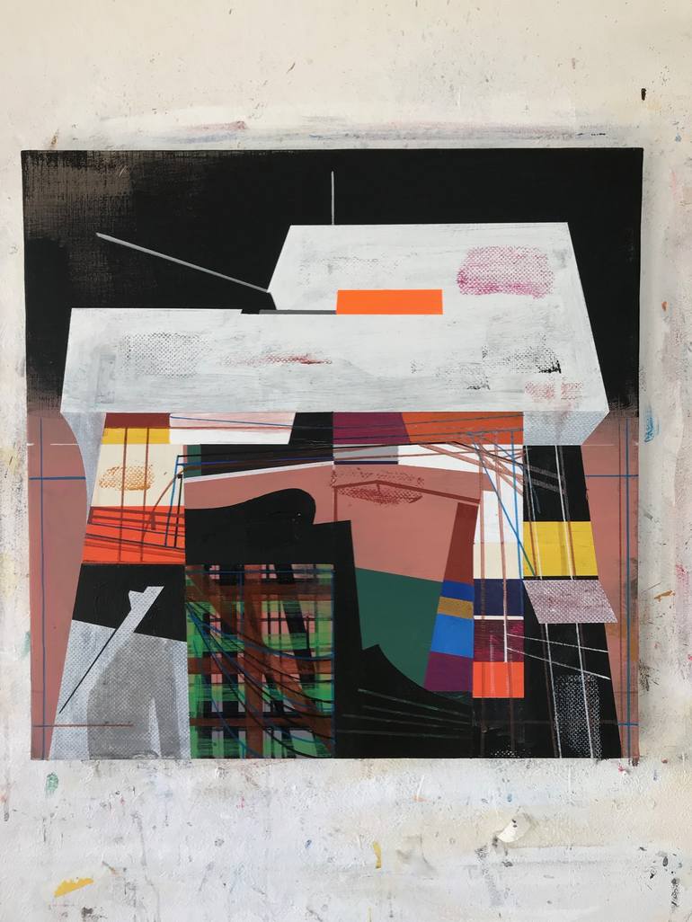 Original Abstract Painting by Jim Harris