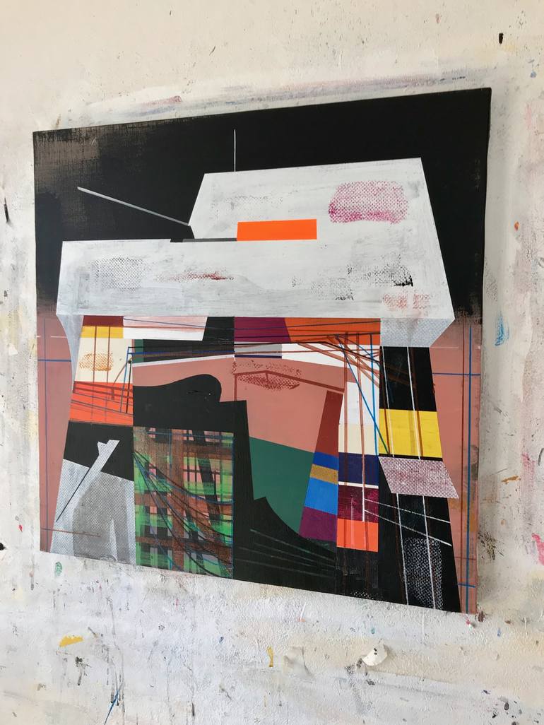 Original Abstract Painting by Jim Harris