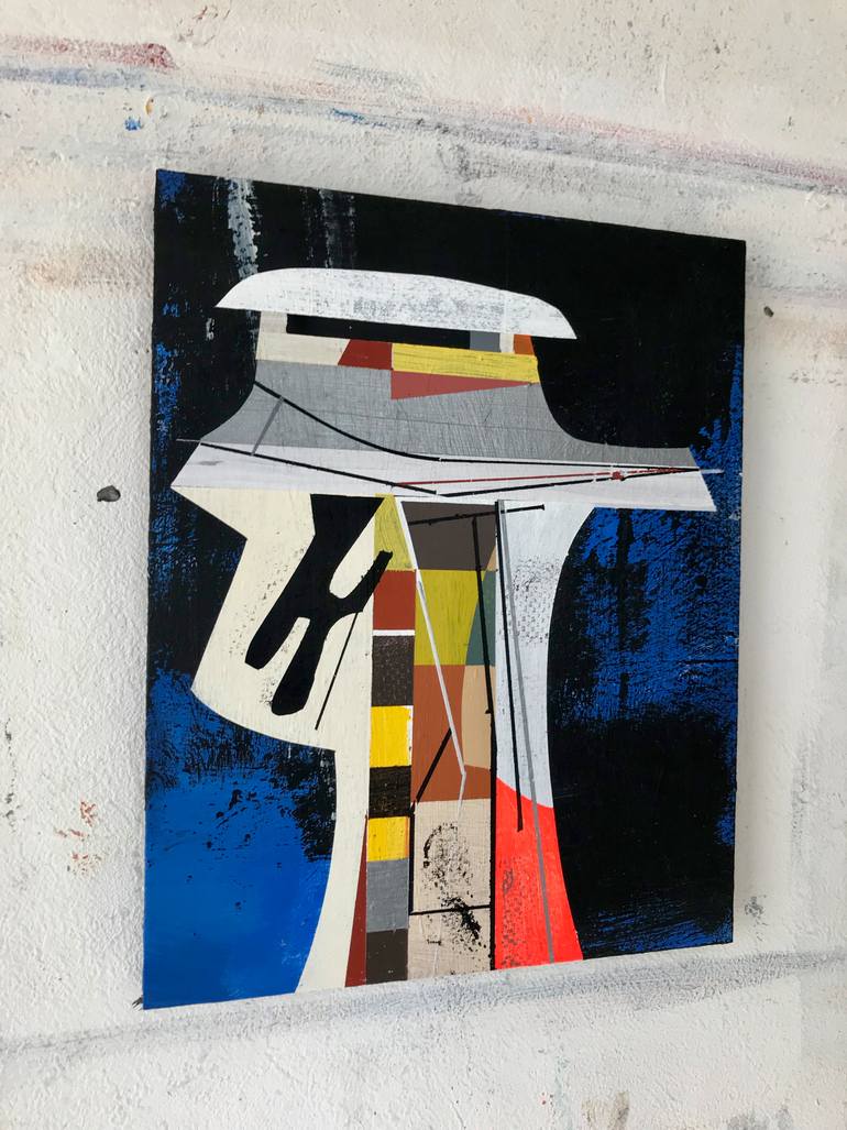 Original Abstract Expressionism Abstract Painting by Jim Harris