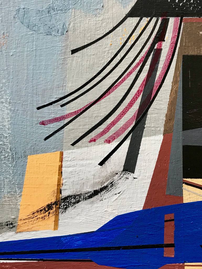 Original Abstract Expressionism Abstract Painting by Jim Harris