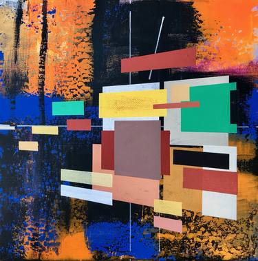 Original Abstract Paintings by Jim Harris