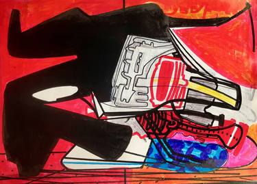 Original Abstract Technology Drawings by Jim Harris