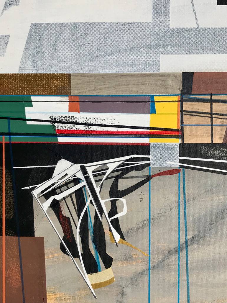 Original Abstract Expressionism Abstract Painting by Jim Harris