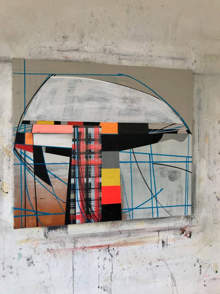 Original Abstract Expressionism Abstract Painting by Jim Harris