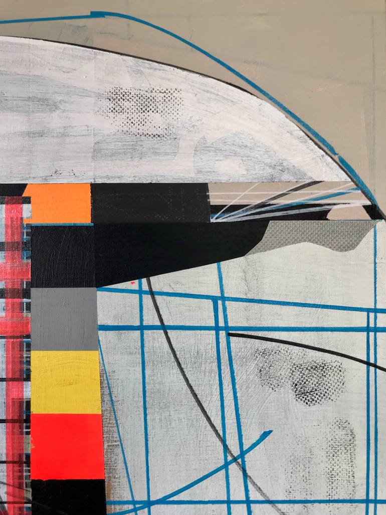 Original Abstract Expressionism Abstract Painting by Jim Harris