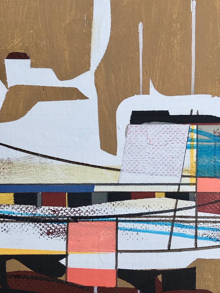 Original Abstract Expressionism Abstract Painting by Jim Harris