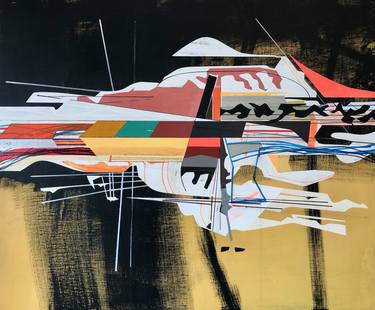 Original Abstract Paintings by Jim Harris