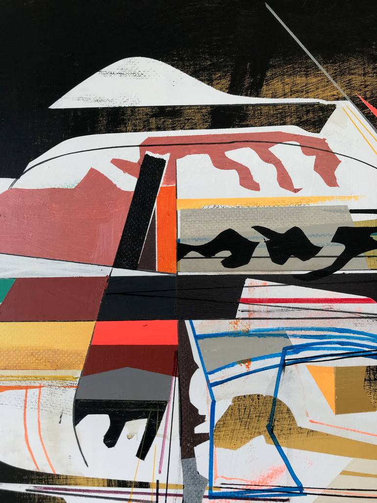 Original Abstract Painting by Jim Harris