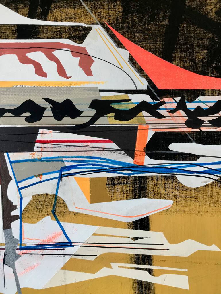 Original Abstract Painting by Jim Harris