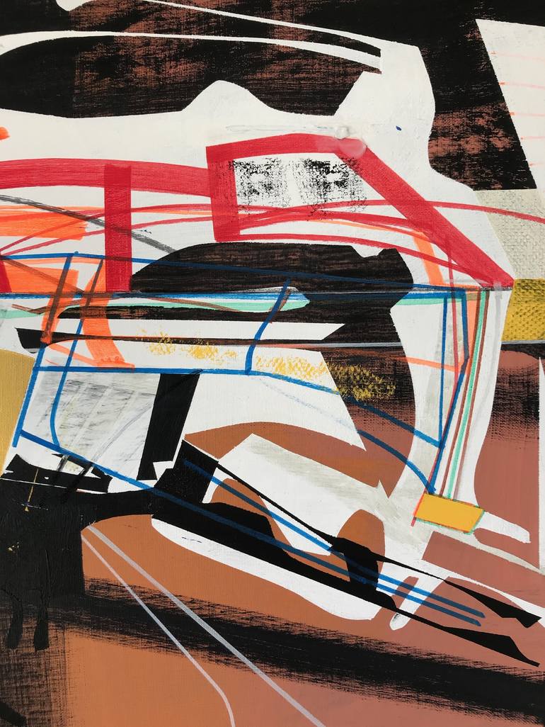 Original Abstract Painting by Jim Harris