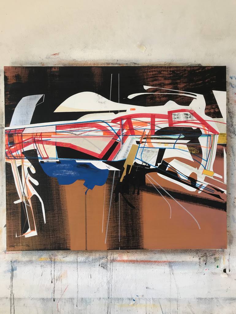 Original Abstract Painting by Jim Harris