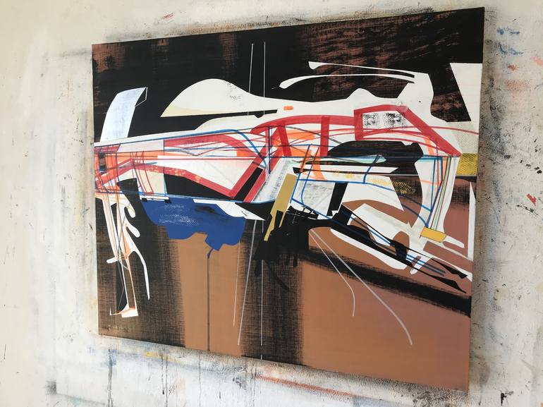 Original Abstract Painting by Jim Harris