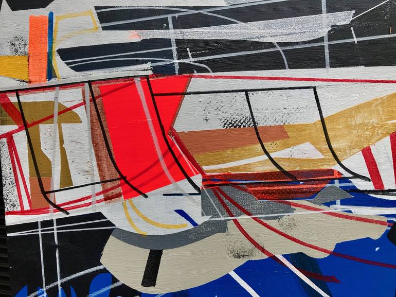 Original Abstract Painting by Jim Harris