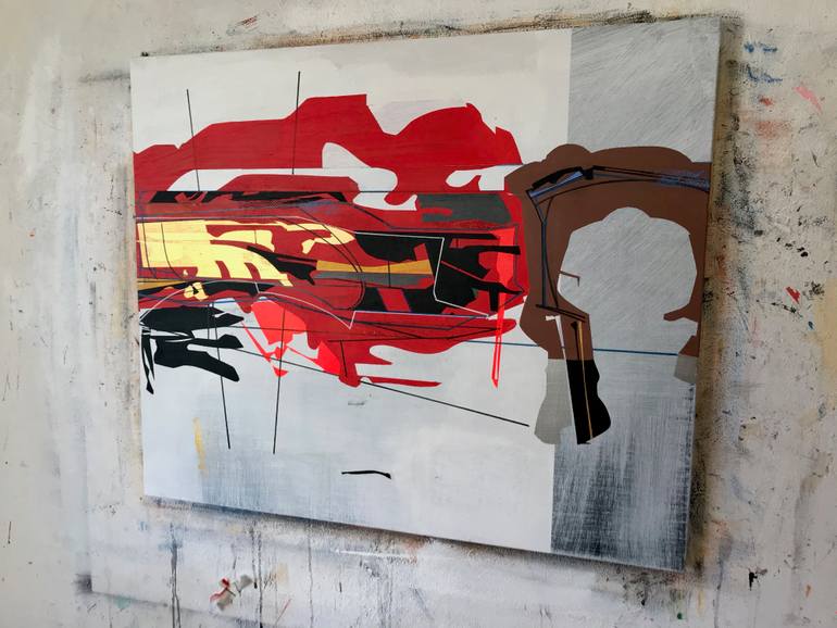 Original Abstract Painting by Jim Harris