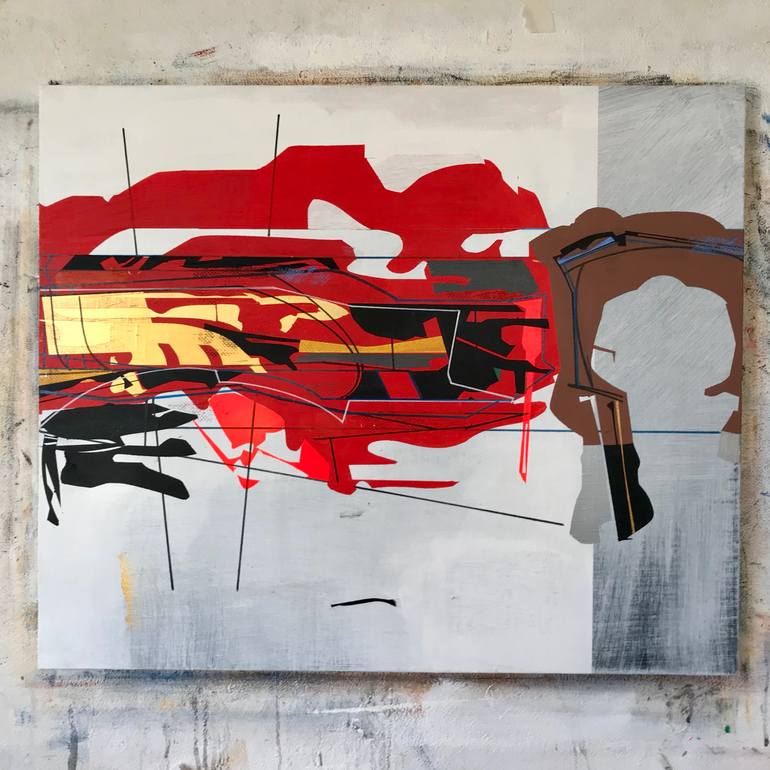 Original Abstract Painting by Jim Harris