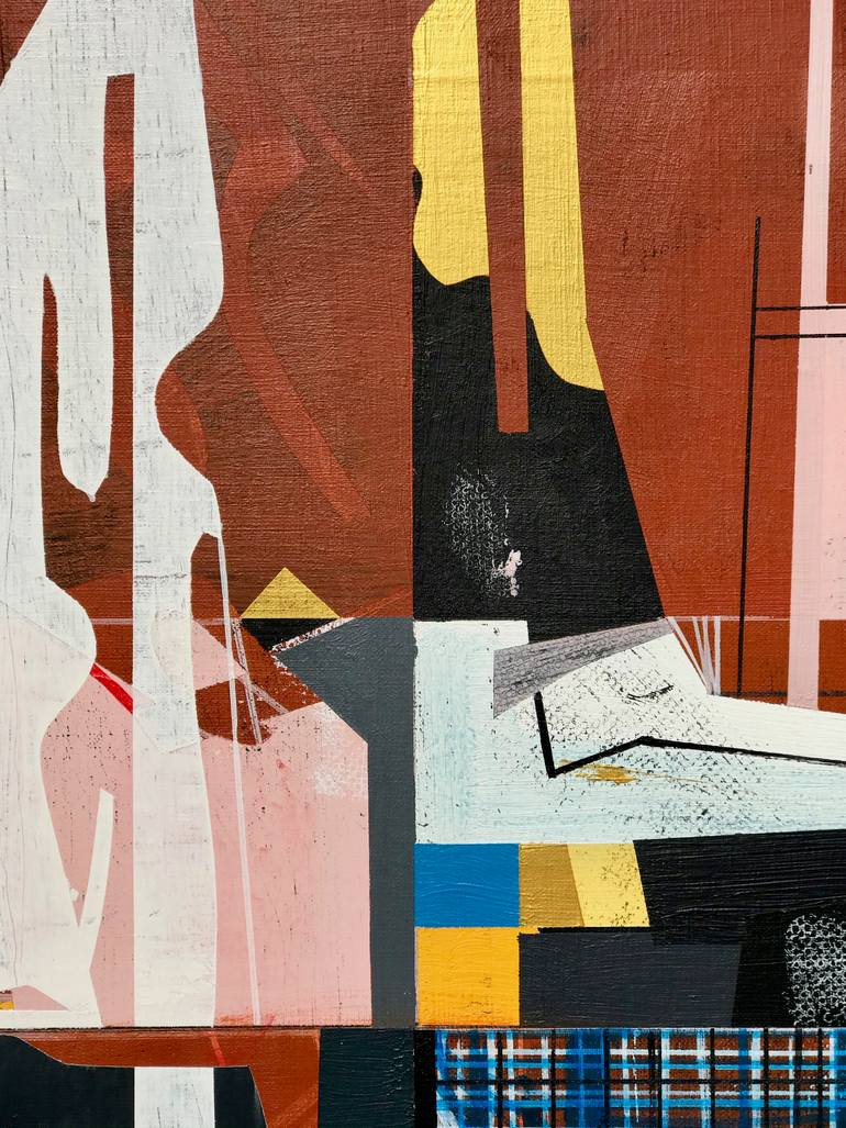 Original Abstract Expressionism Abstract Painting by Jim Harris