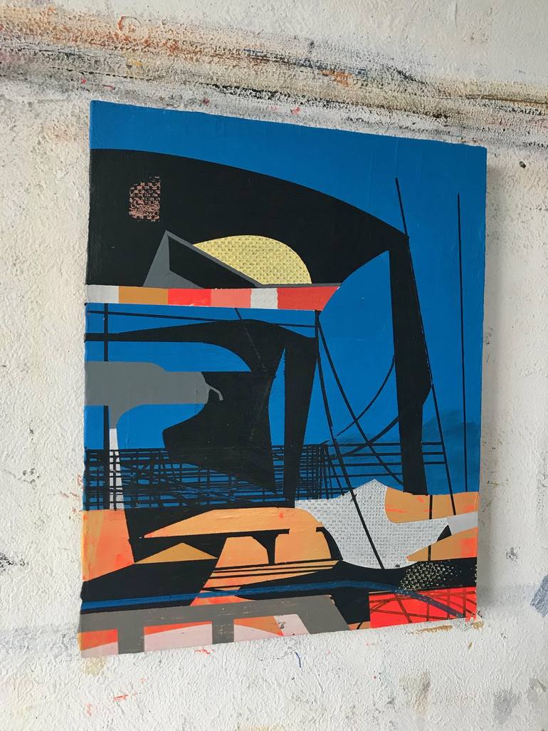 Original Abstract Painting by Jim Harris