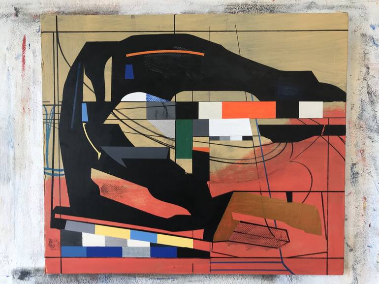 Original Abstract Painting by Jim Harris