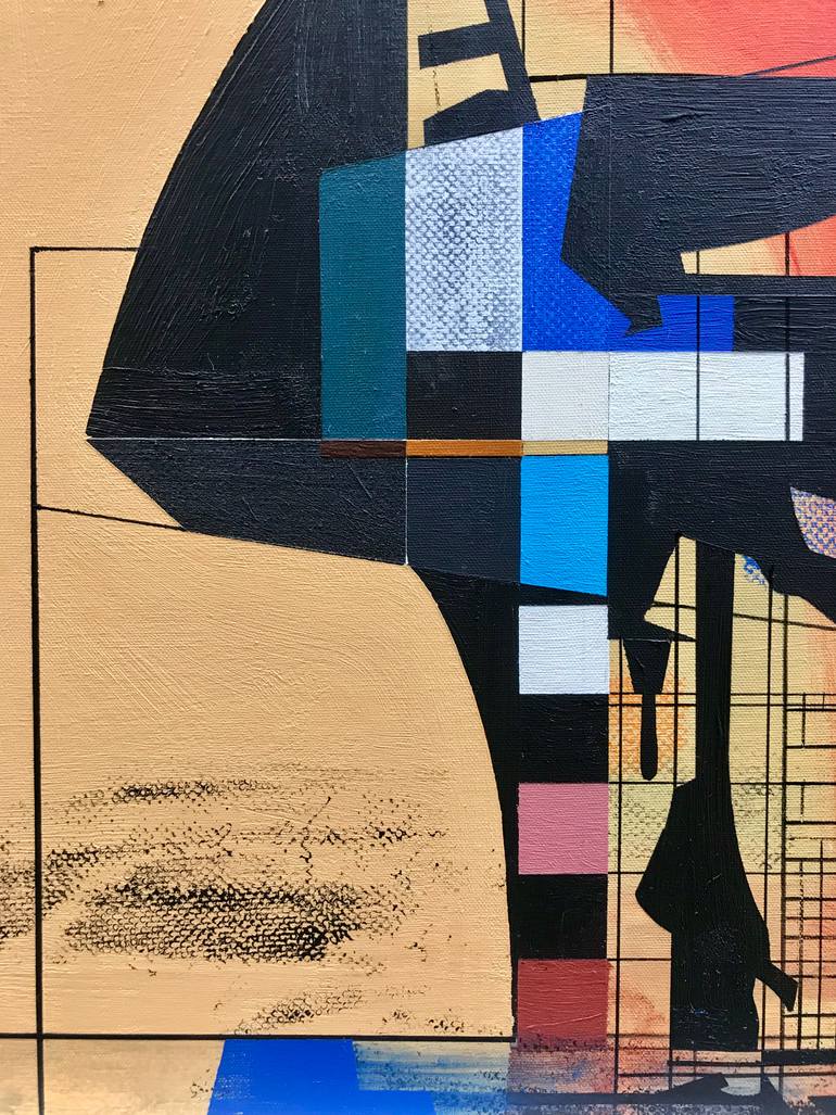 Original Abstract Expressionism Abstract Painting by Jim Harris
