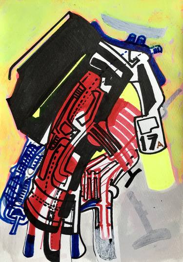 Original Technology Drawings by Jim Harris