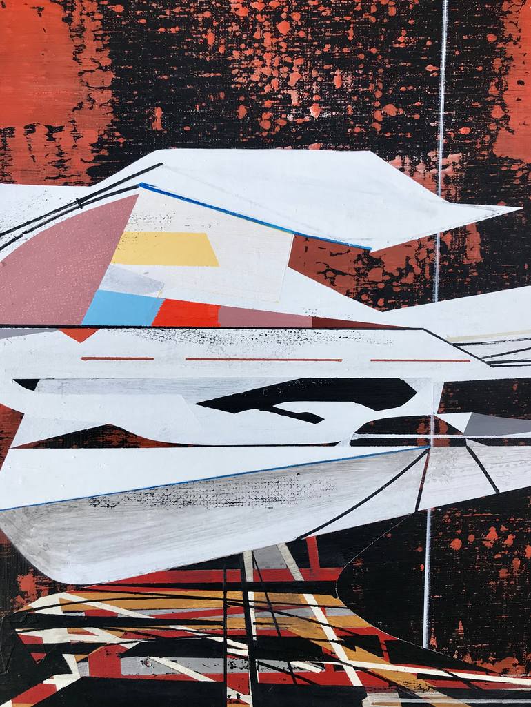 Original Architecture Painting by Jim Harris