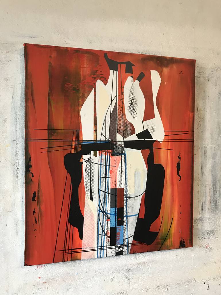 Original Architecture Painting by Jim Harris