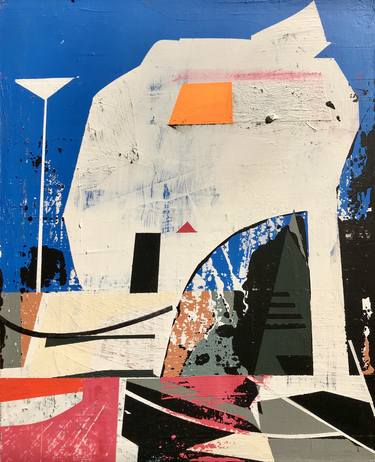 Print of Abstract Architecture Paintings by Jim Harris