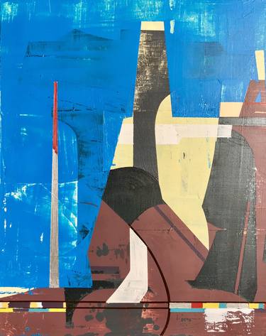 Print of Architecture Paintings by Jim Harris