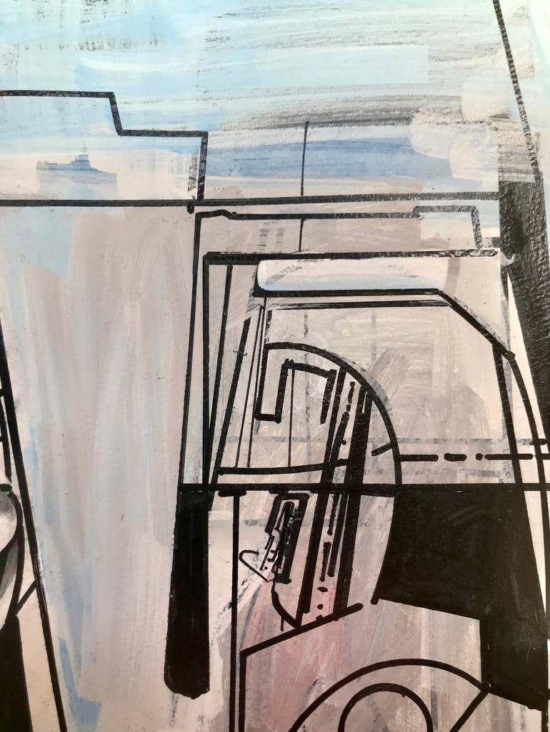 Original Architecture Drawing by Jim Harris