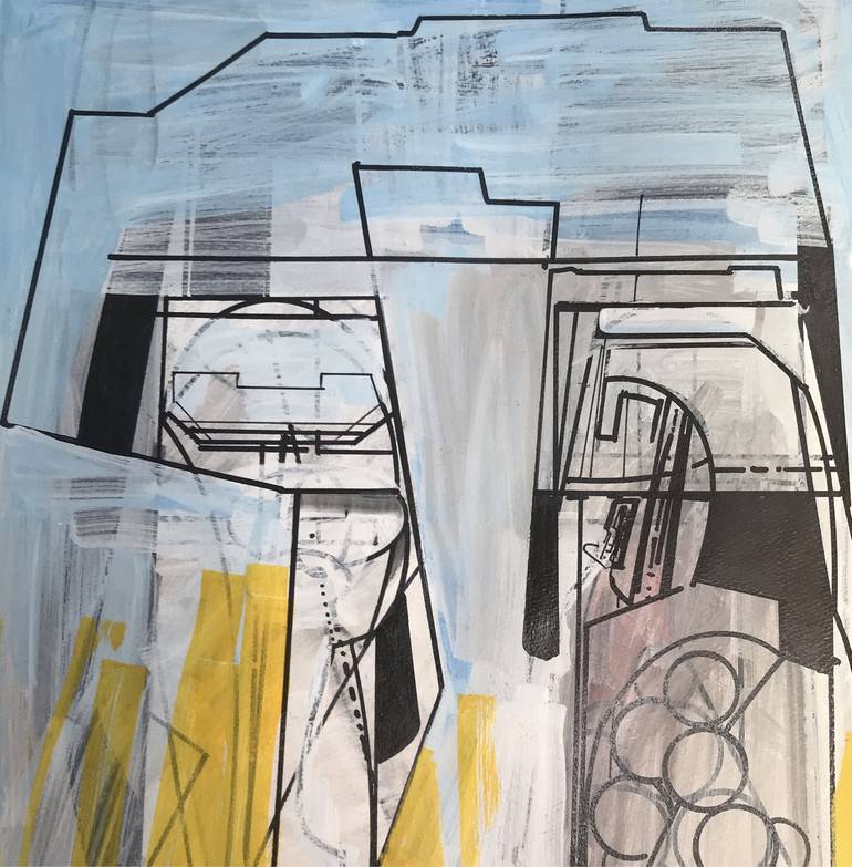 Original Architecture Drawing by Jim Harris