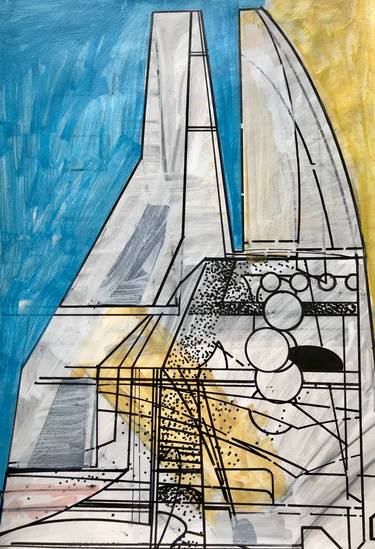 Print of Architecture Drawings by Jim Harris