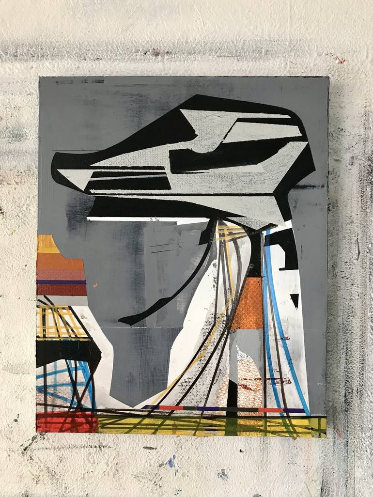 Original Architecture Painting by Jim Harris