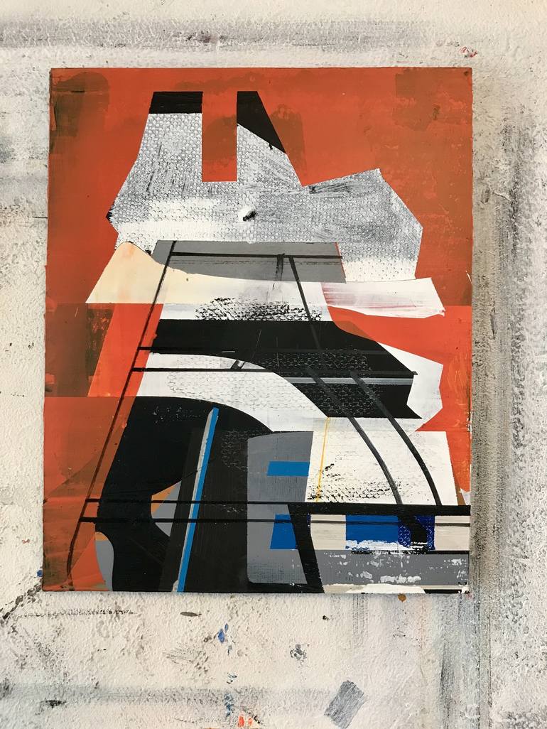 Original Architecture Painting by Jim Harris