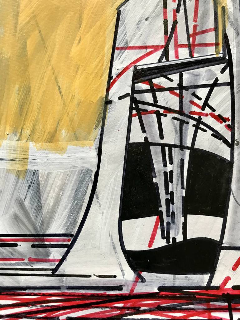 Original Architecture Drawing by Jim Harris